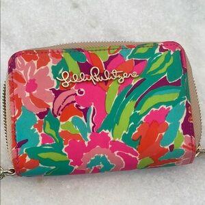 Lilly Pulitzer Flamingo Wallet with Tassels
